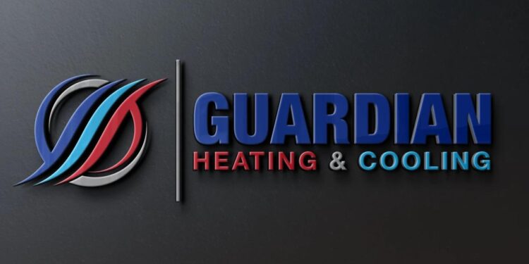 Premium Vector | Hvac house heating and air conditioning logo installation